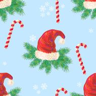 Seamless Christmas pattern N47