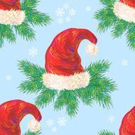 Seamless Christmas pattern N48