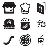 Pizzeria Icons