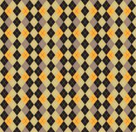 Seamless pattern Of Vintage Happy Halloween Tartan Texture N12