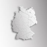 Map of Germany N16