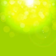 Natural Sunny Background Vector Illustration N2