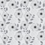 Floral Seamless Pattern Background Vector illustration N9