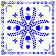 Typical Dutch tile vector N3