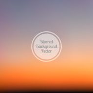 Pink orange sunset background