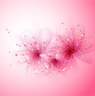 Vector background with flowers N11