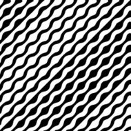 Abstract Yin Yang wave effect Vector N2