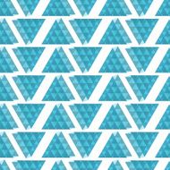 Abstract background Modern seamless pattern with triangles