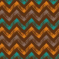 pattern with zigzag lines