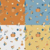 Autumn seamless pattern N44