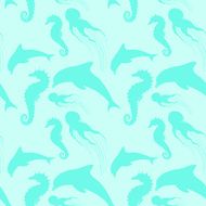 Hand-drawn vector illustration - Seamless pattern N3