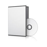 Blank Case and Disk Vector Illustration N2