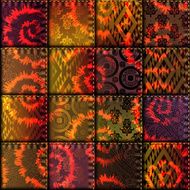 Patchwork in indian ethnic style