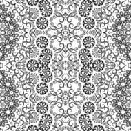 Abstract seamless outline pattern N34
