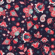 Vector seamless flowers pattern