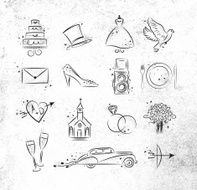 Wedding Icons N17
