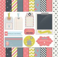 Christmas Scrapbook and Design Elements1 N2