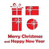 Merry Christmas and Happy New Year card N7