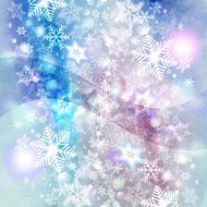 Winter background with snowflakes N10