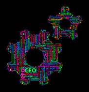 Gears on Business and Finance Word Cloud N2