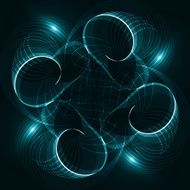 Abstract dynamic background N5