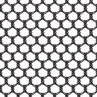 Seamless abstract lace pattern basic ornament needlework N4