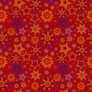 Stars Seamless pattern &ndash; Illustration