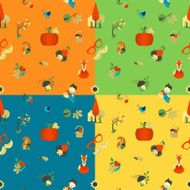 Autumn seamless pattern N46