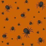 Halloween pattern with spiders