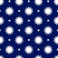 Christmas seamless background with snowflakes Illustration can be copied without