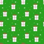 Seamless Christmas pattern Scrapbook New Year theme Vector illustration N5