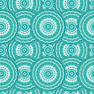 Ornamental seamless pattern background with many details Ethnic traditional ornament N2