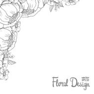 Floral Border N17