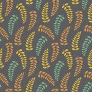 Seamless pattern with leaves N56
