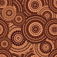 Ornamental seamless pattern background with many details Ethnic traditional ornament N3