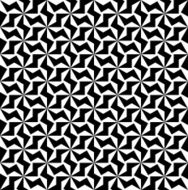 Black and white geometric seamless pattern abstract background N19