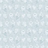 Isometric robots seamless pattern N2