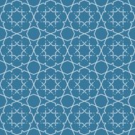 Seamless geometric tiling pattern N13