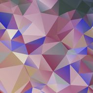 Abstract triangular background in blue and violet colors