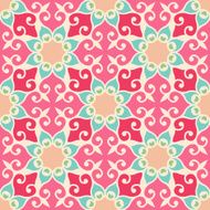 Oriental Retro Seamless Background