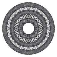 Mandala in esoteric style N2