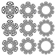 Set of circular patterns N14