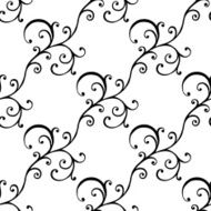 Seamless with vintage floral pattern N40