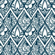 Seamless with vintage floral pattern N43