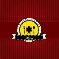 Restaurant menu design N216