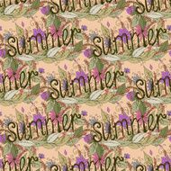 Seamless with vintage floral pattern N53