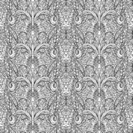Seamless with vintage floral pattern N56