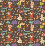Joyful autumn pattern N3