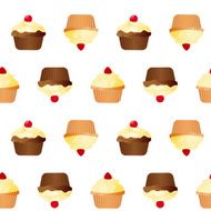 Seamless pattern with cakes N4