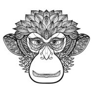 Monkey Doodle Face N2